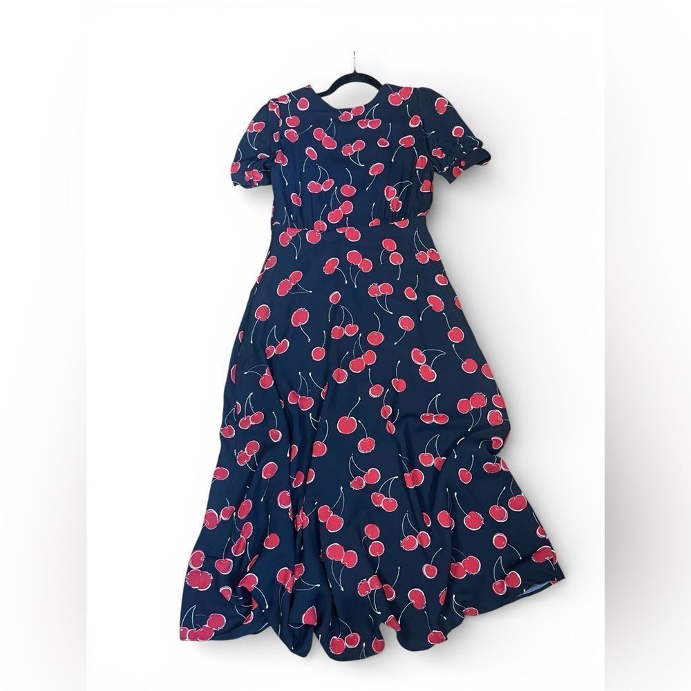 The Kooples Cherry Printed Midi Dress 
New - Picture 3 of 10